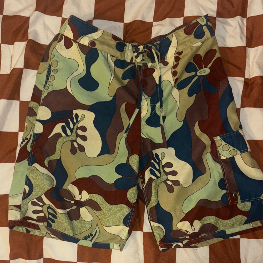 Patagonia Boys Multicolor Swim Shorts